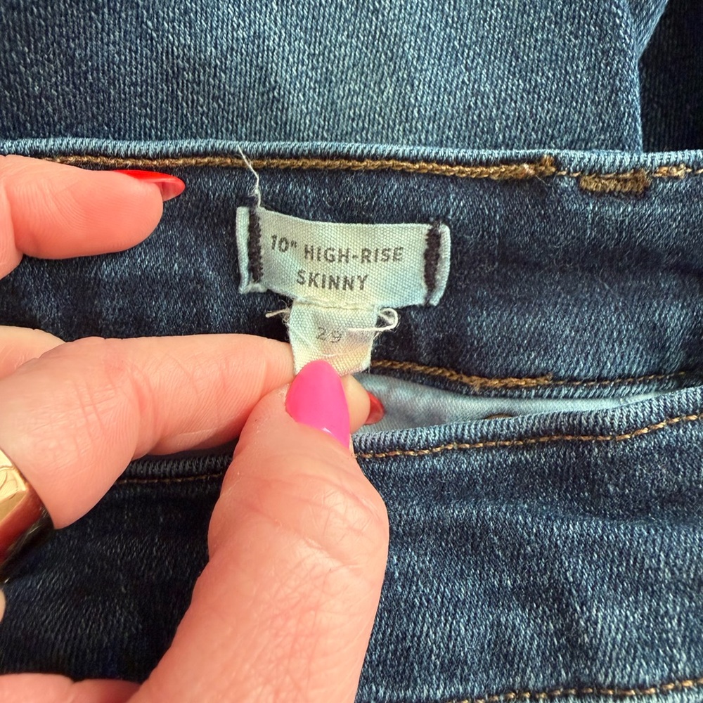 Madewell - High Rise Skinny Jeans - Picture 4 of 9